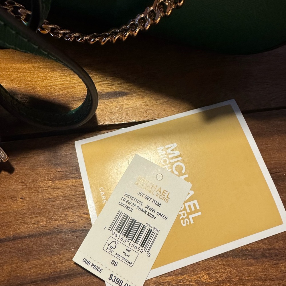 Michael Kors Green Crossbody Bag - Picture 4 of 7
